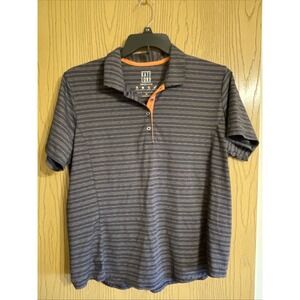 Women's Kate Lord Performance Polo Shirt Short Sleeves Size XL